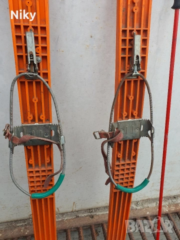 Ретро ски Germina , снимка 2 - Зимни спортове - 53220348