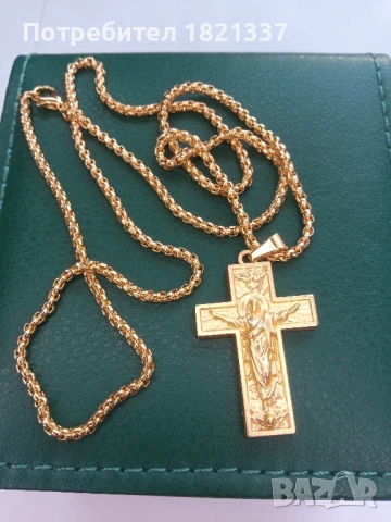 Кръст , снимка 2 - Колиета, медальони, синджири - 51387377
