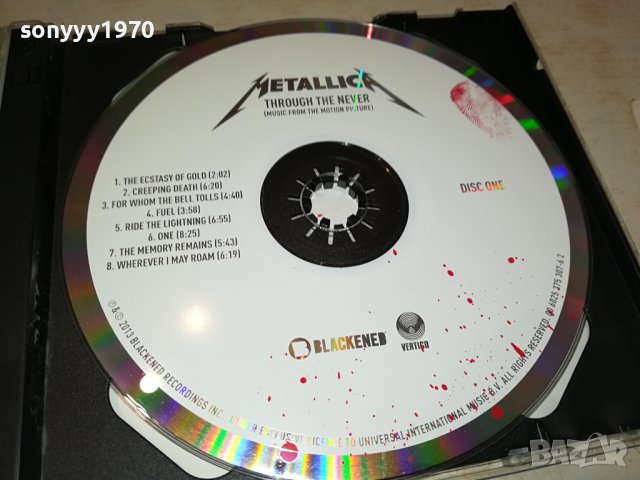 METALLICA X2 CD 3110231523, снимка 6 - CD дискове - 42793983