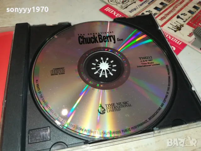 CHUCK BERRY-ORIGINAL CD-ВНОС GERMANY 2802251040, снимка 4 - CD дискове - 49310711