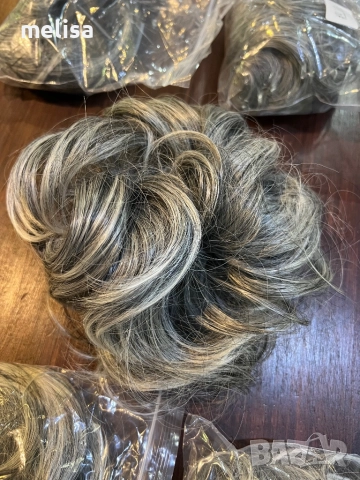 Кок за коса ластик, снимка 2 - Аксесоари за коса - 52164423