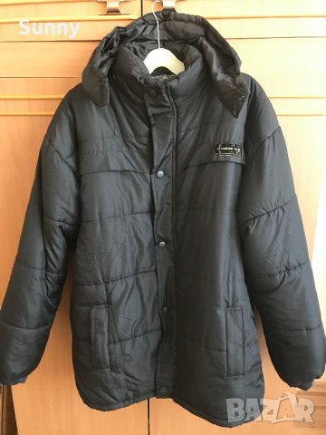 РАЗПРОДАЖБА! Ватирано Мъжко Яке с качулка Топло зимно яке, снимка 2 - Якета - 31393009