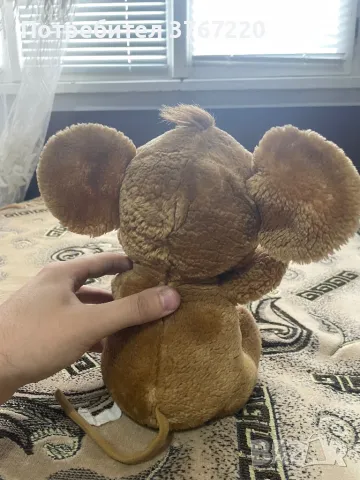 Плюшено мишленце - Джери, снимка 2 - Плюшени играчки - 50257319