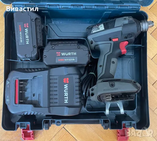 Нов Акумулаторен ударен гайковерт PARKSIDE 20V черни и зелени, снимка 14 - Други инструменти - 42450804