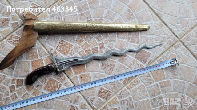 Нож, кама, кинжал, крис, снимка 5 - Антикварни и старинни предмети - 52021817