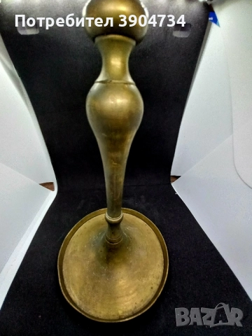 Свещник Викториянски , снимка 2 - Антикварни и старинни предмети - 52051155