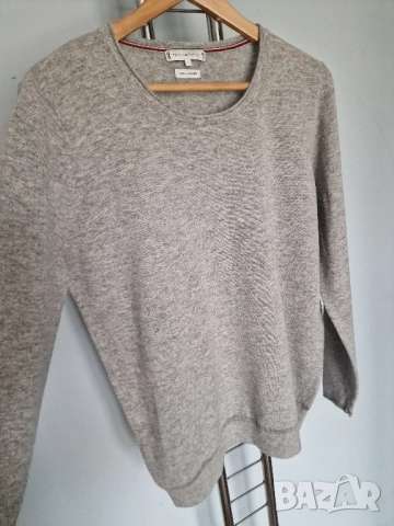 Страхотна дамска блуза пуловер TOMMY HILFIGER, размер L , вълна и кашмир, снимка 3 - Блузи с дълъг ръкав и пуловери - 52520845