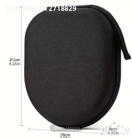 Калъф за съхранение на слушалки (kутия,кейс,чанта)sony,jbl,panasonic, снимка 4 - Bluetooth слушалки - 51548327
