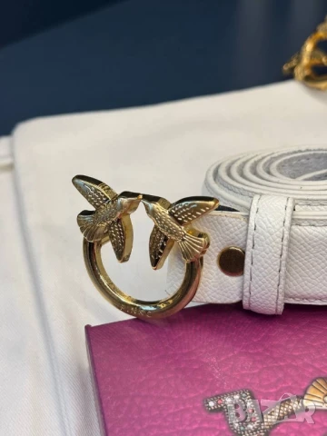 колани от естествена кожа в кутия pinko , снимка 4 - Колани - 50589604