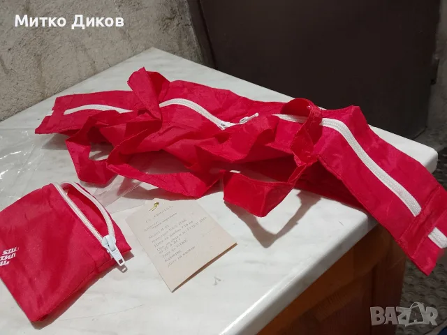 чанта две в едно от соца на Свилена нова  1984г.150х105мм и 54х38мм прибрана, снимка 3 - Чанти - 56182512