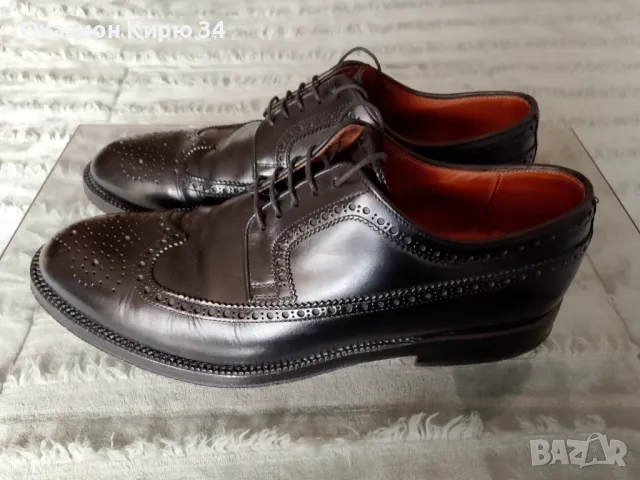 Обувки италиански W.Gibbs , снимка 10 - Официални обувки - 49644994