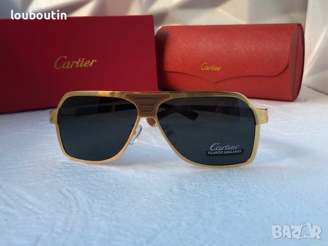 Cartier висок клас мъжки слънчеви очила с поляризация, снимка 5 - Слънчеви и диоптрични очила - 40633073