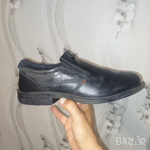 ECCO Turn GTX Slip-On номер 46 водоустойчиви обувки от естествена кожа , снимка 7 - Ежедневни обувки - 47668533