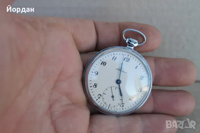 СССР джобен часовник ''Молния'' , снимка 7 - Джобни - 50099186