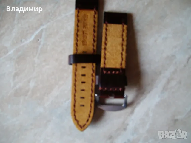 кожена каижка за часовник, снимка 2 - Мъжки - 55768757
