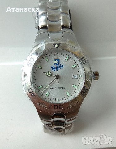 Kansas City Royals , чисто нов английски дизайнерски часовник, снимка 2 - Мъжки - 23483875