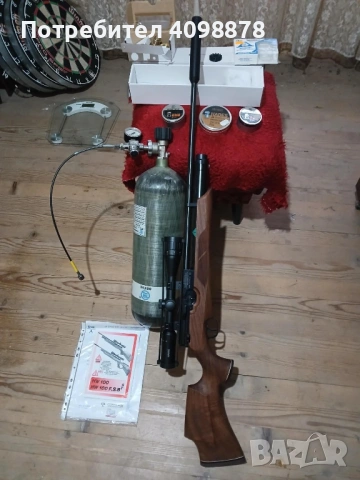 Продавам въздушна пушка, снимка 9 - Въздушно оръжие - 53258403