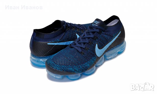 маратонки  NIKE AIR VAPORMAX JD SPORTS ICE BLUE  номер 44,5-45, снимка 4 - Маратонки - 39889437