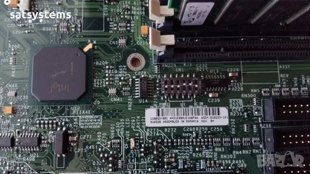 Дънна платка COMPAQ Deskpro EP/SB 010233-101 Slot 1 CPU+RAM, снимка 6 - Дънни платки - 34252632