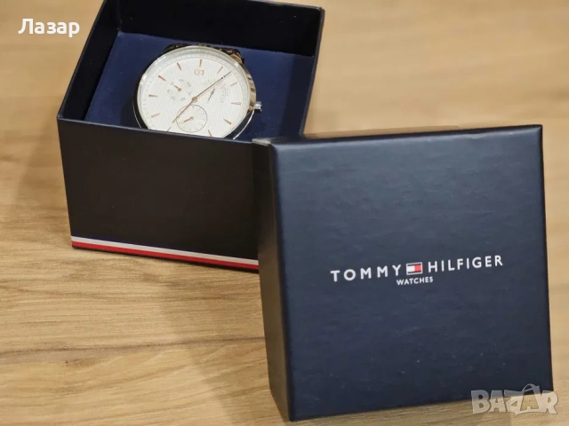 Tommy Hilfiger, Часовник с кожена каишка, снимка 4 - Мъжки - 52638191