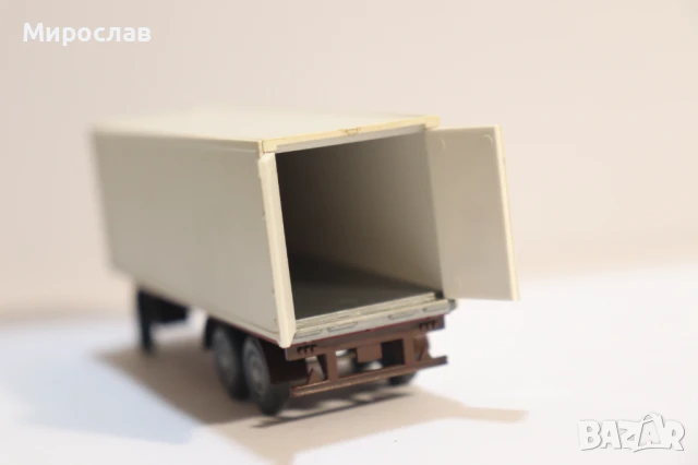 WIKING H0 1/87 РЕМАРКЕ ФУРГОН МОДЕЛ КАМИОН КОЛИЧКА, снимка 5 - Колекции - 50838040