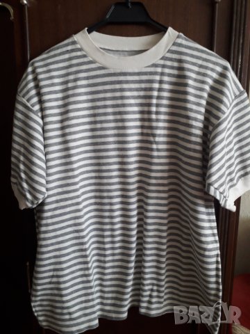 Мъжка нова блуза памучна къс ръкав плътна материя, снимка 1