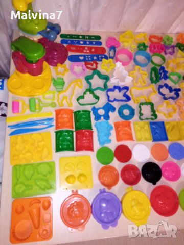 Огромен комплект за пластилин, снимка 8 - Пластелини, моделини и пясъци - 36688083