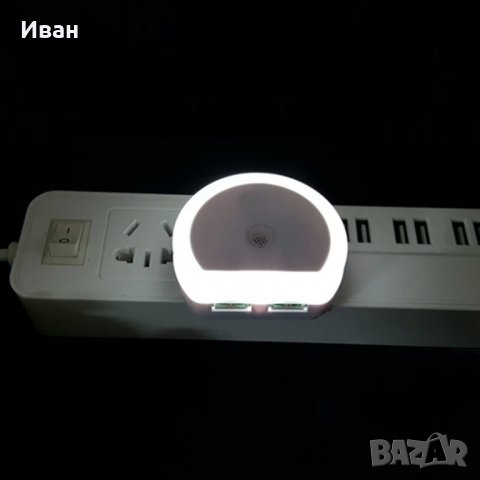 ПРОМО 2 в 1 Качественна ЛЕД лампа и зарядно с 2 УСБ USB изхода за смартфон таблет , снимка 2 - Оригинални зарядни - 30678605