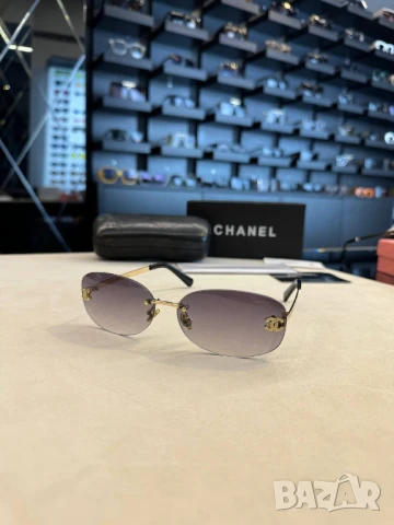 очила с черен обикновен калъф и ув защита  burberry chanel, снимка 9 - Слънчеви и диоптрични очила - 50741862