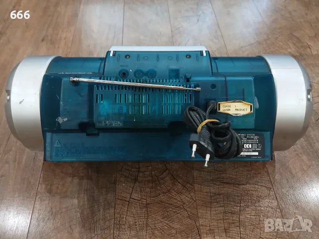JVC RV-B550 класически преносим бумбокс от серията Kaboom, снимка 8 - Радиокасетофони, транзистори - 55798583