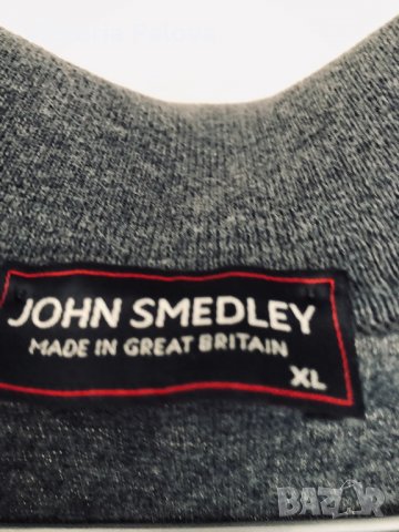 JOHN SMEDLEY,памук SEA ISLAND, снимка 2 - Блузи - 31543054
