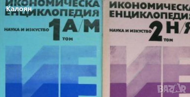 Икономическа енциклопедия в два тома. Том 1-2