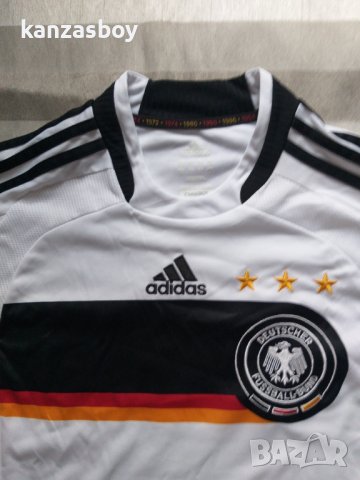GERMANY ADIDAS EURO 2008 FOOTBALL HOME JERSEY - колекционерска футболна тениска , снимка 2 - Тениски - 40270407