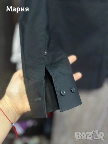 Мъжка риза, черна- Slim Fit, снимка 2 - Други - 52358800