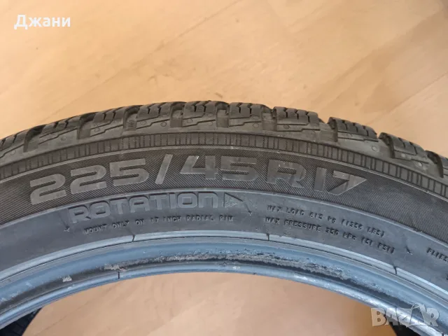 2бр.Nokian 225/45/17, снимка 7 - Гуми и джанти - 56053914