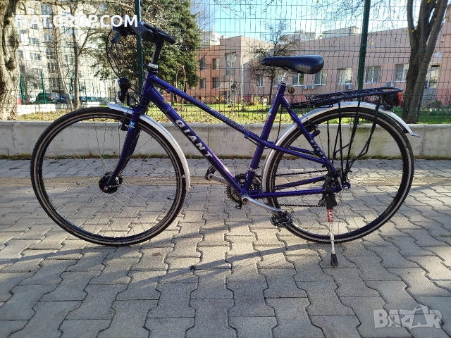 ** ТОП ЦЕНА Градски Алуминиев Giant Custom 28цола 21Скорости ТОП СЪСТОЯНИЕ 12кг**, снимка 2 - Велосипеди - 52686189