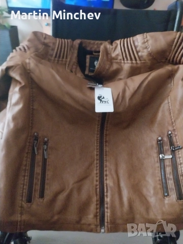 Продавам ново, неизползвано мъжко кожено аке с етикетите
