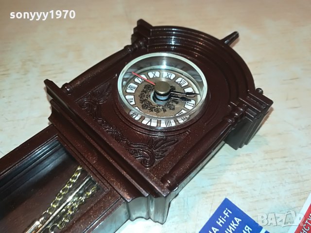 MADE IN TAIWAN-БАКЕЛИТЕН ЧАСОВНИК-22Х8Х3см, снимка 15 - Колекции - 29148259