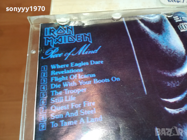IRON MAIDEN CD 1003241626, снимка 14 - CD дискове - 44697910