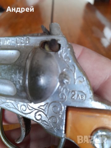 Стар капсов пистолет, снимка 5 - Други ценни предмети - 42923360