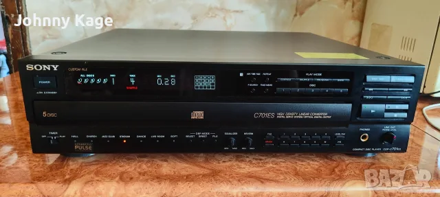 Sony CDP-C701ES 
, снимка 6 - Аудиосистеми - 56404193
