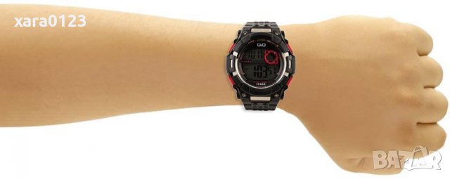 Дигитален часовник Q&Q M125J003Y, снимка 4 - Мъжки - 29444799