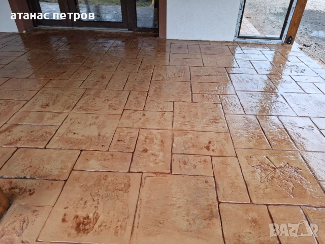 фирма старт бетон предлага шлайфан и щампован бетон и ремонт , снимка 6 - Ремонти на покриви - 31819455