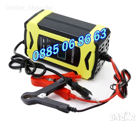 Зарядно за акумулатор 12V, импулсно зарядно за акумулатор 12V