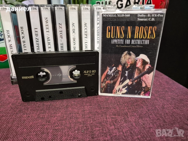 Хубави аудио касети TDK и MAXEL с готина рок музика + подарък, снимка 7 - Аудио касети - 54080518