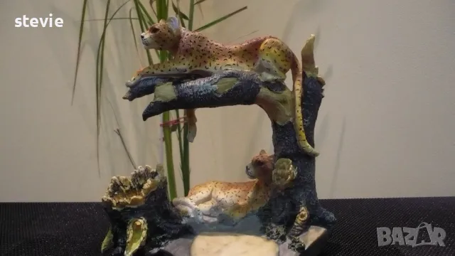 Сувенир - Леопарди, снимка 2 - Статуетки - 48897437