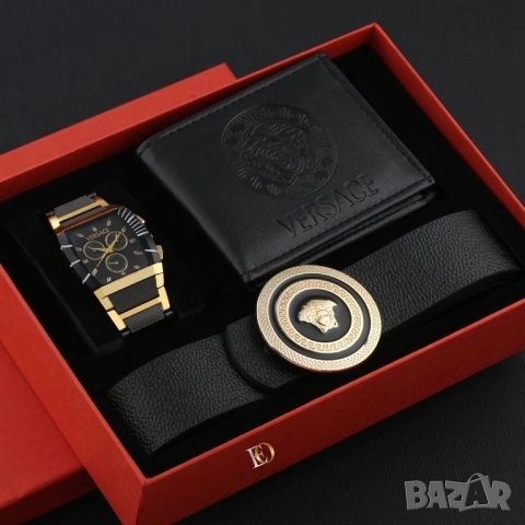 подаръчни комплекти versace fendi louis vuitton hugo boss , снимка 3 - Подаръци за мъже - 51459358
