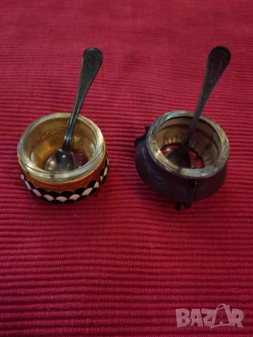 Индивидуални прибори, съдове за хайвер СССР. 