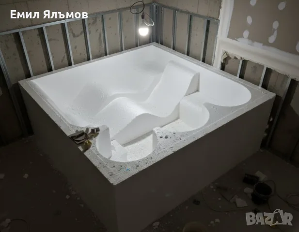 Термо басейни от стиропор, епс, снимка 10 - Ремонти на баня - 39335683