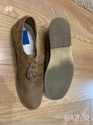 Мъжки ежедневни обувки CLARKS, от естествена кожа, снимка 4 - Ежедневни обувки - 39844632